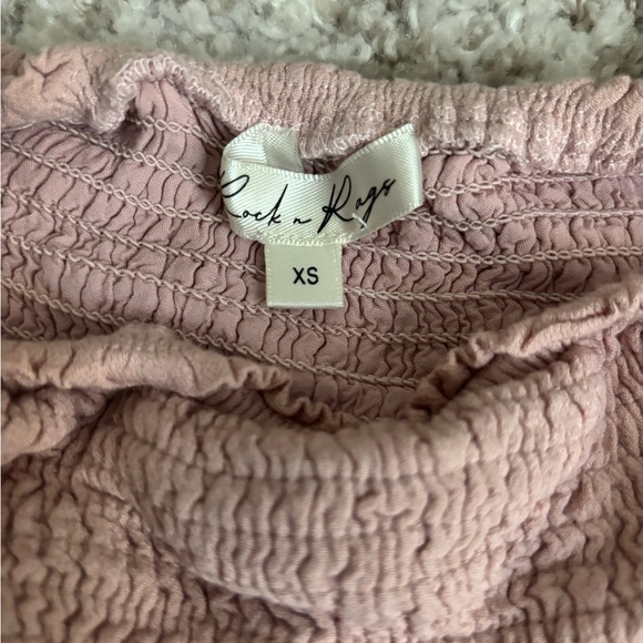 Pink Ruffled Mini Skirt - Picture 7 of 8